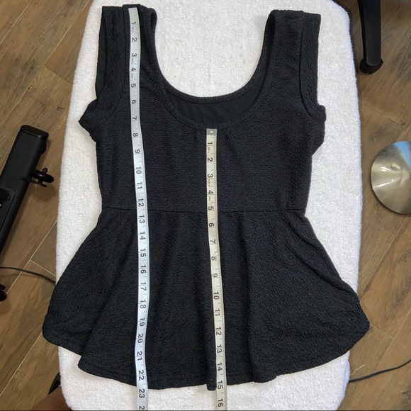 Roommates Black Blouse Sz Medium - Picture 5 of 6